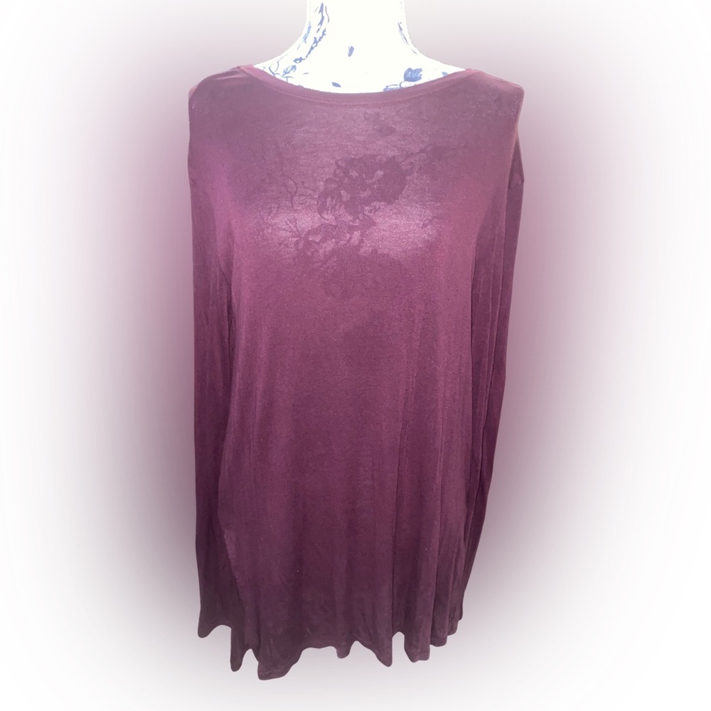 BP. Maroon Tunic Blouse – Size Small – EUC 🌺